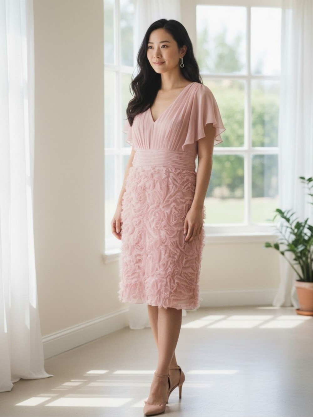 JS Collections Pink Dress - Size 16